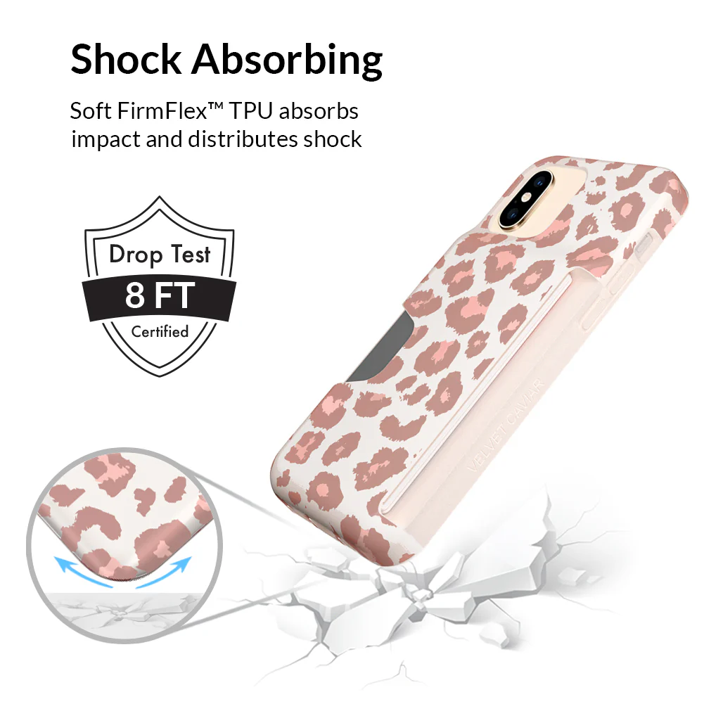 Blush Leopard iPhone Wallet Case - Image 6