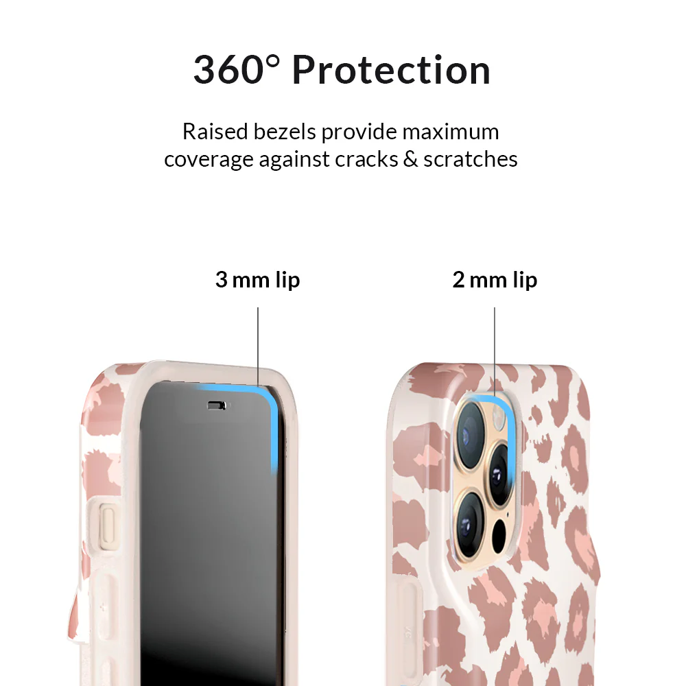 Blush Leopard iPhone Wallet Case - Image 63