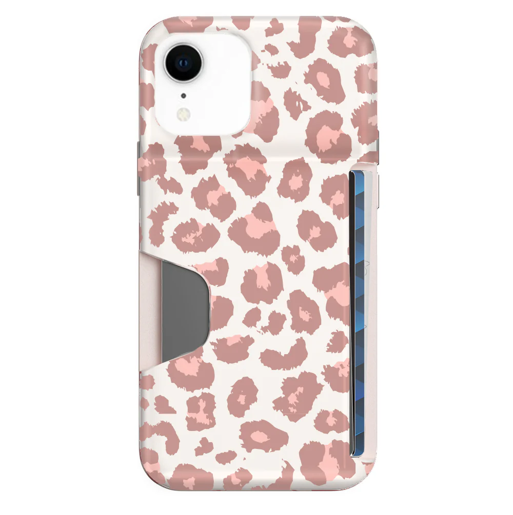 Blush Leopard iPhone Wallet Case - Image 65