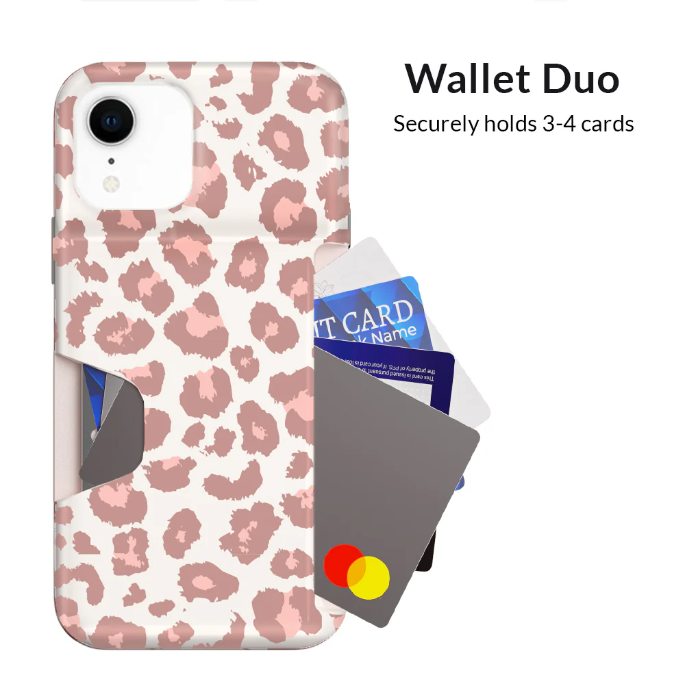 Blush Leopard iPhone Wallet Case - Image 67