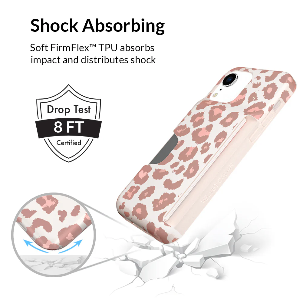 Blush Leopard iPhone Wallet Case - Image 70