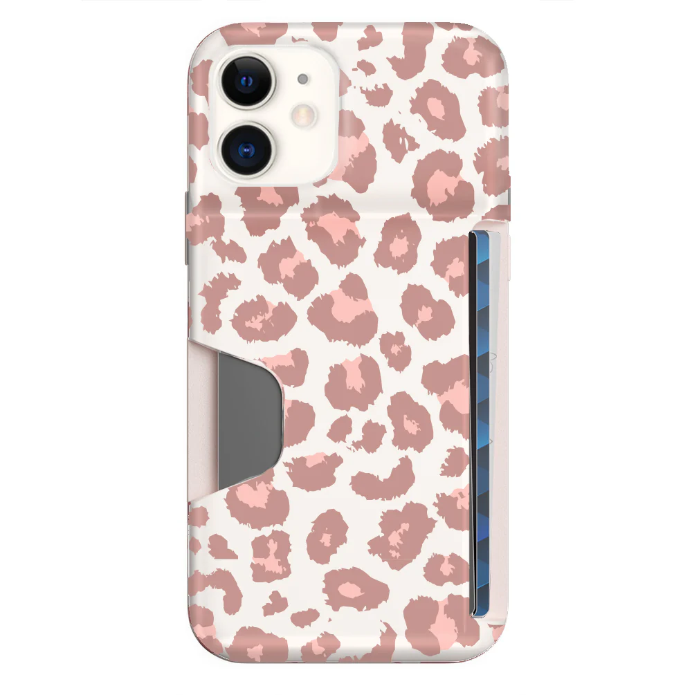Blush Leopard iPhone Wallet Case - Image 73