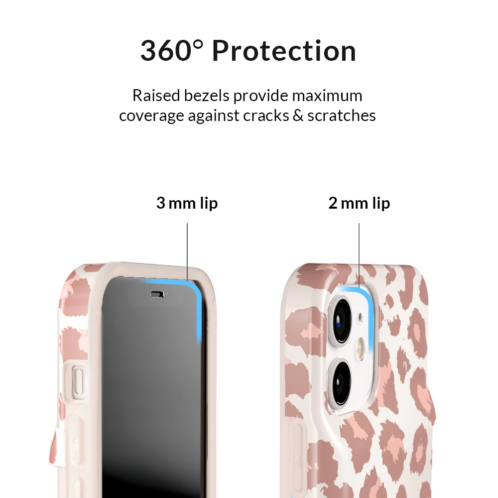 Blush Leopard iPhone Wallet Case - Image 79