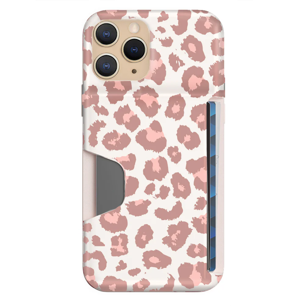 Blush Leopard iPhone Wallet Case - Image 81
