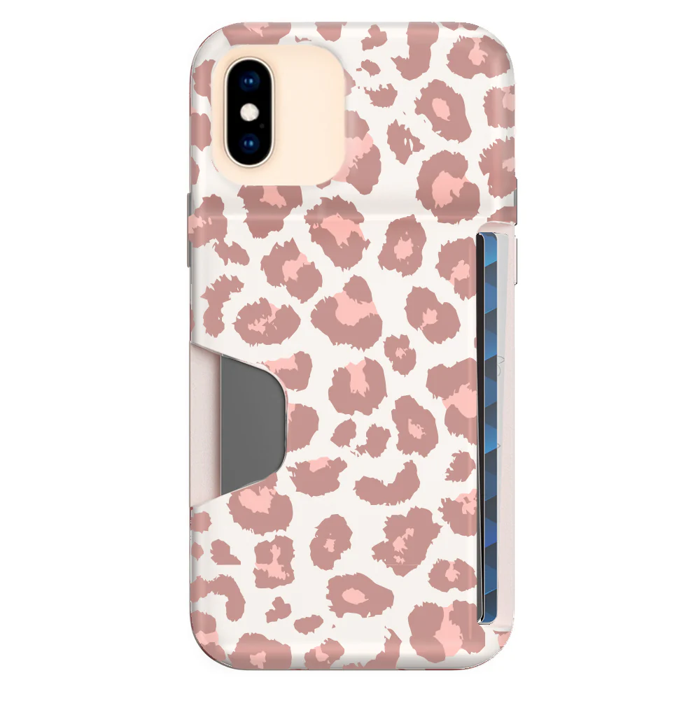 Blush Leopard iPhone Wallet Case - Image 9