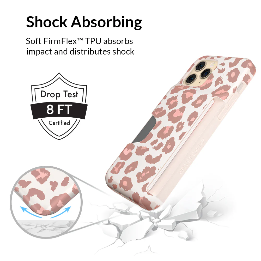 Blush Leopard iPhone Wallet Case - Image 94