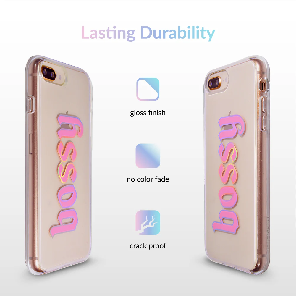 Bossy Clear iPhone Case - Image 11