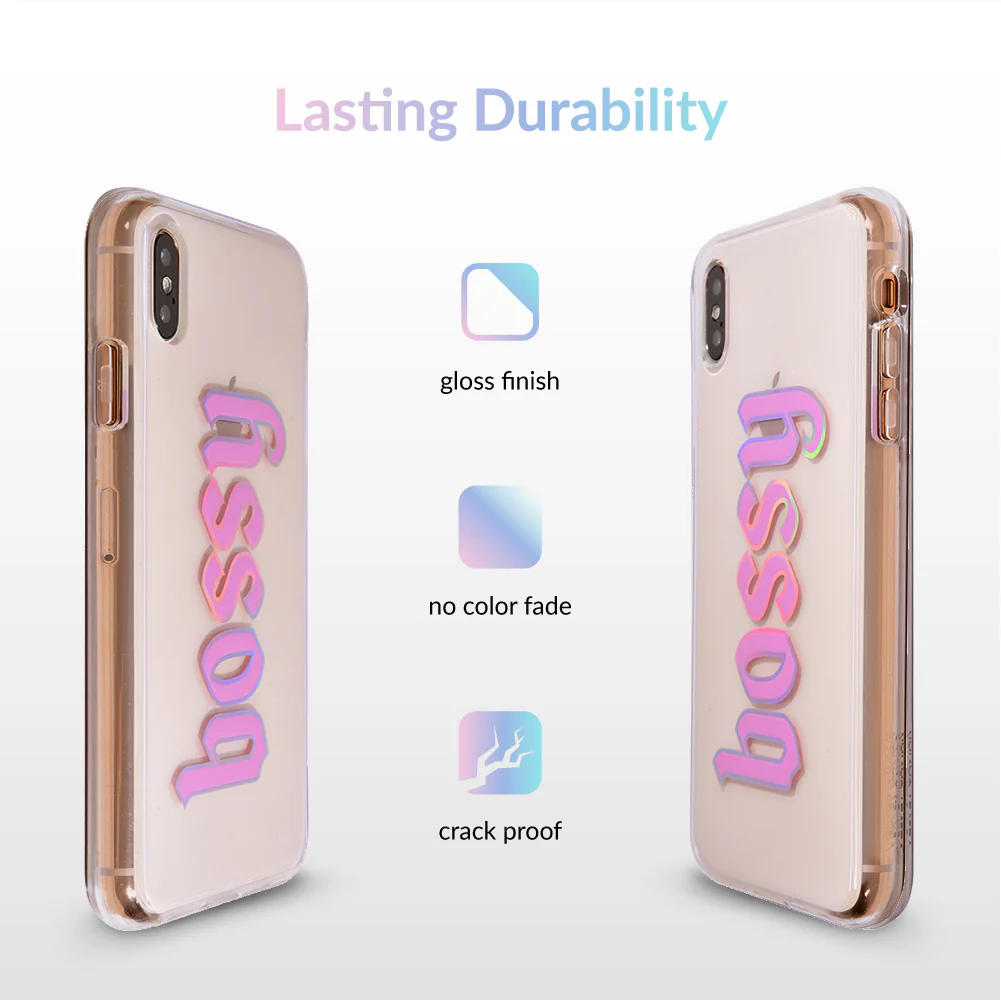 Bossy Clear iPhone Case - Image 17
