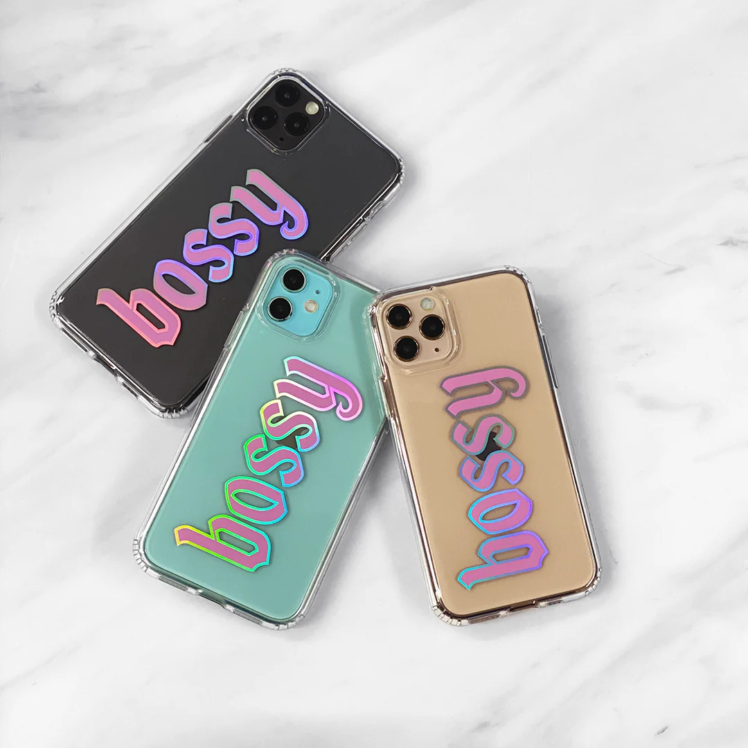 Bossy Clear iPhone Case - Image 20