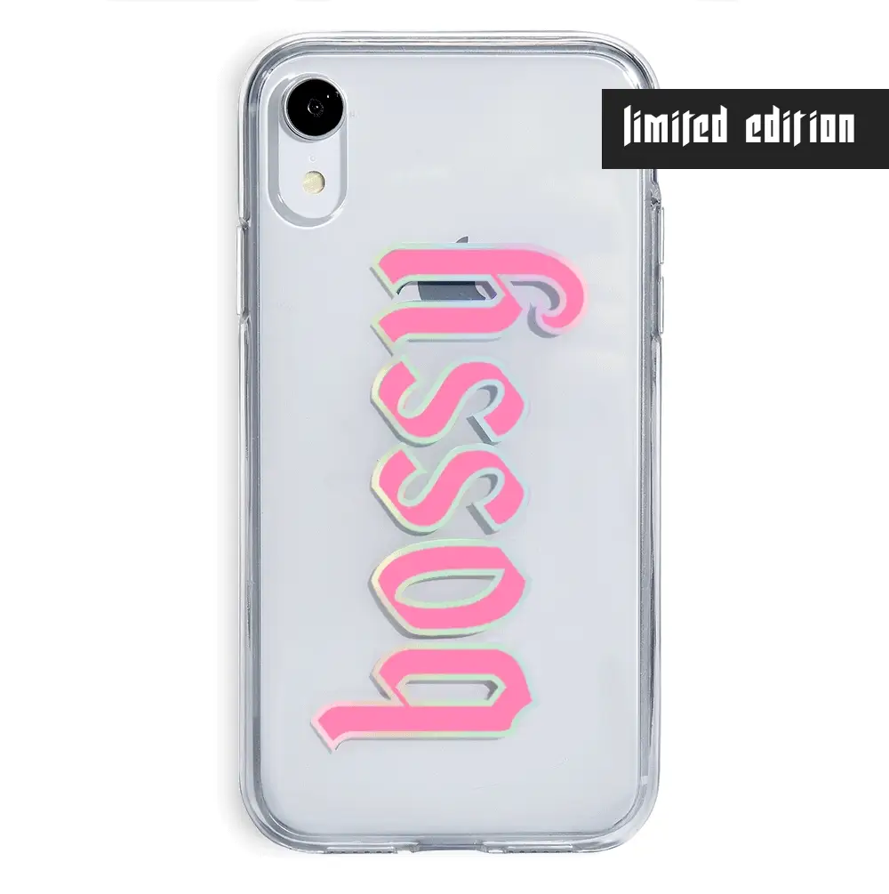 Bossy Clear iPhone Case - Image 25
