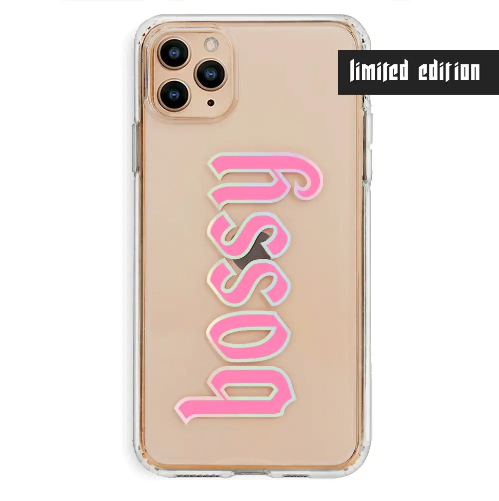 Bossy Clear iPhone Case - Image 49