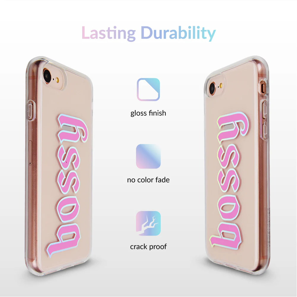 Bossy Clear iPhone Case - Image 5