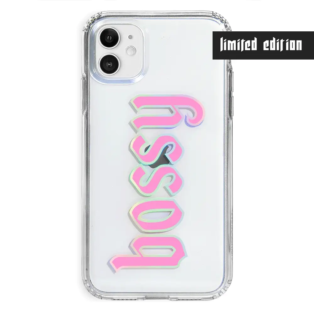 Bossy Clear iPhone Case - Image 50