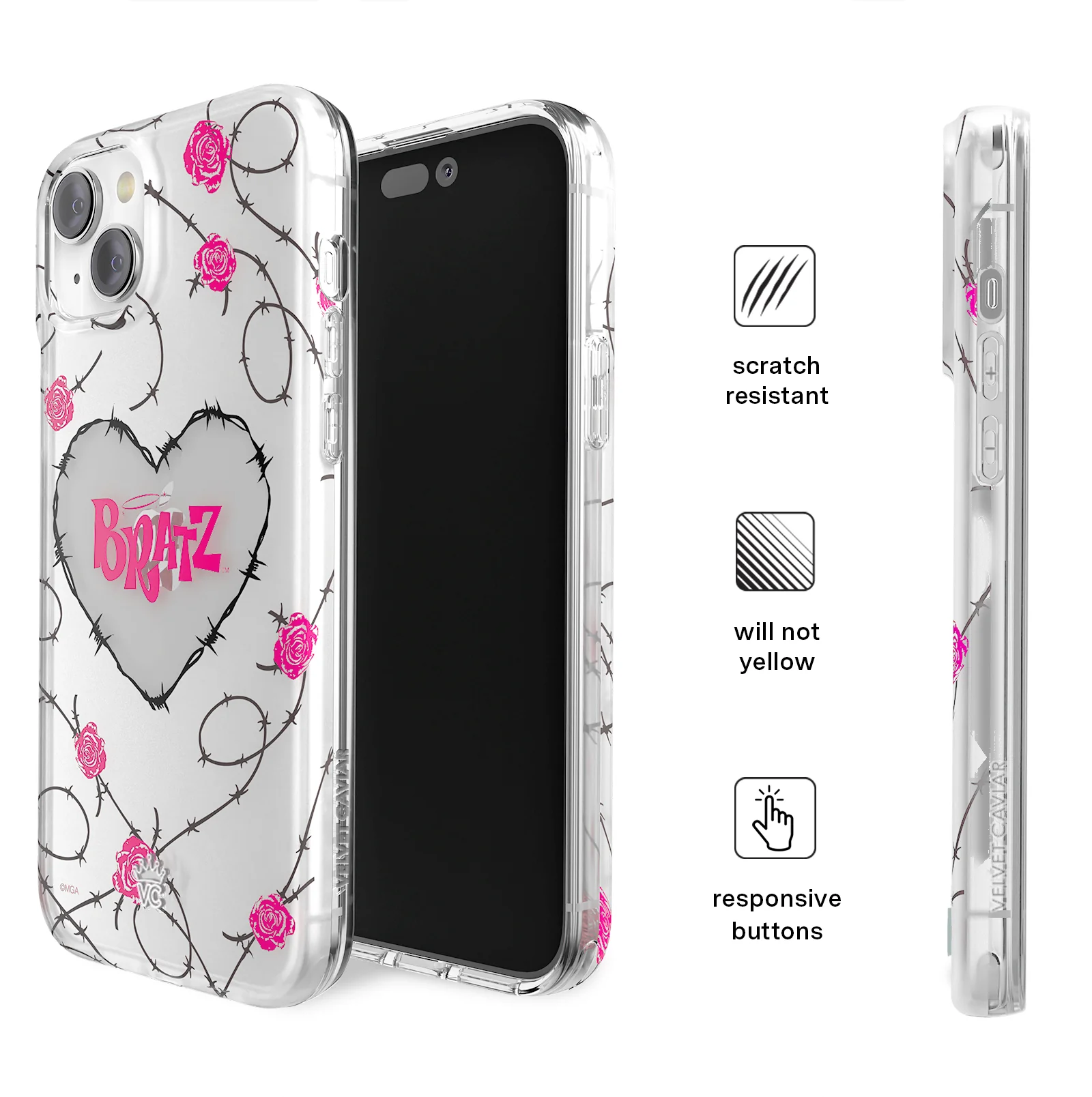 Bratz Barbwire Babe iPhone Case - Image 24