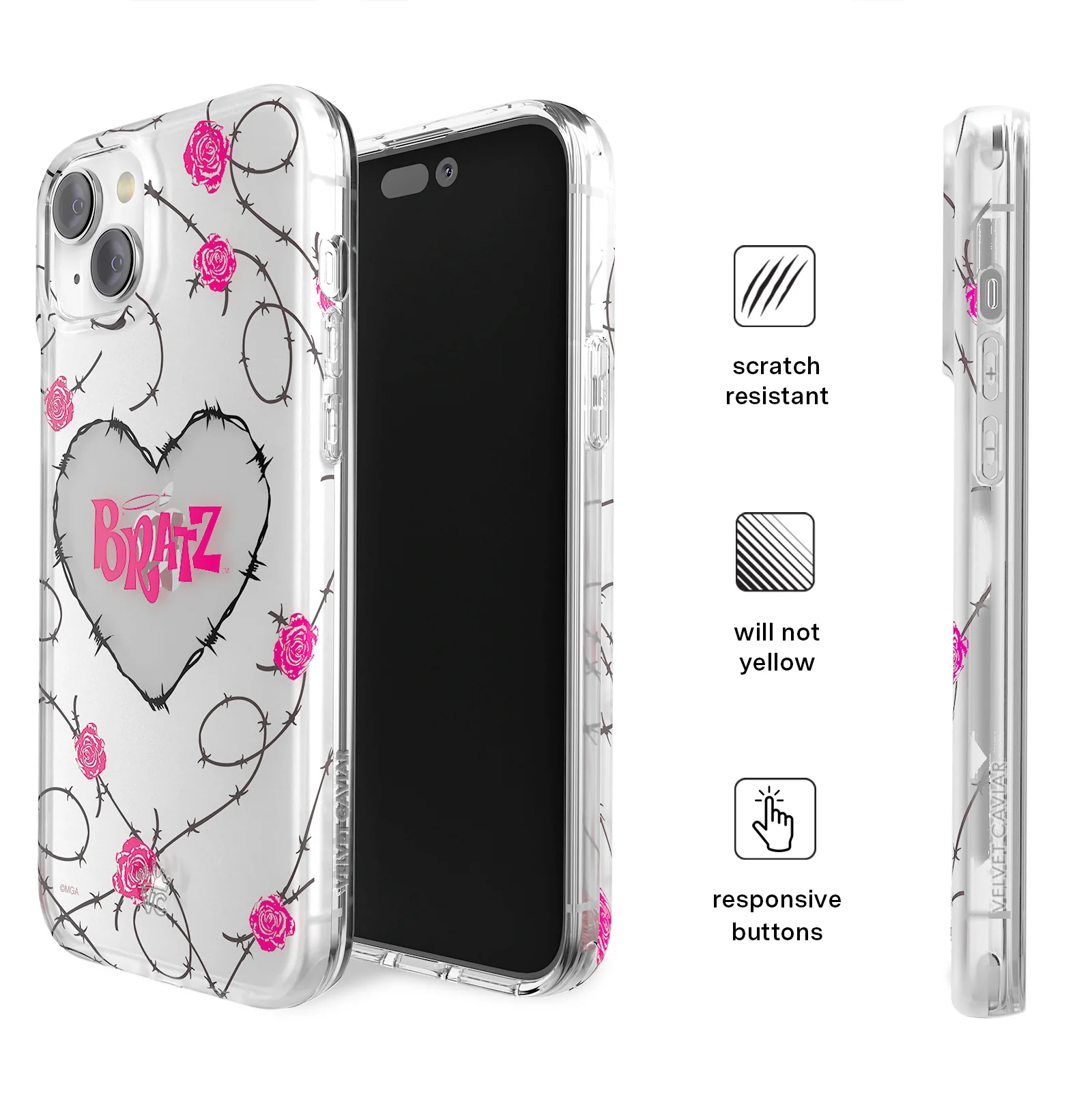 Bratz Barbwire Babe iPhone Case - Image 54