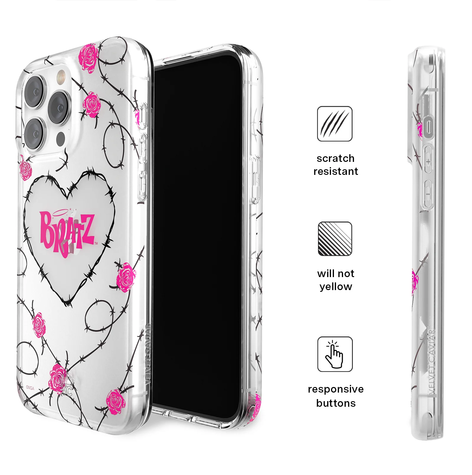 Bratz Barbwire Babe iPhone Case - Image 66