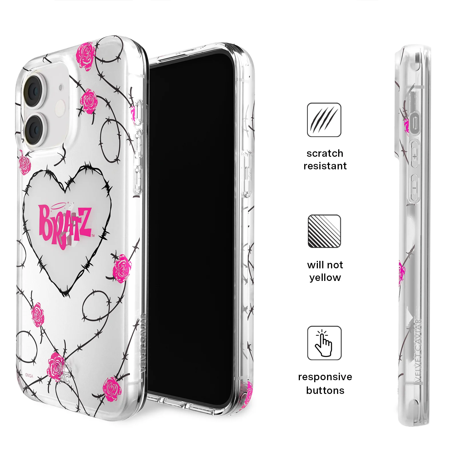 Bratz Barbwire Babe iPhone Case - Image 84