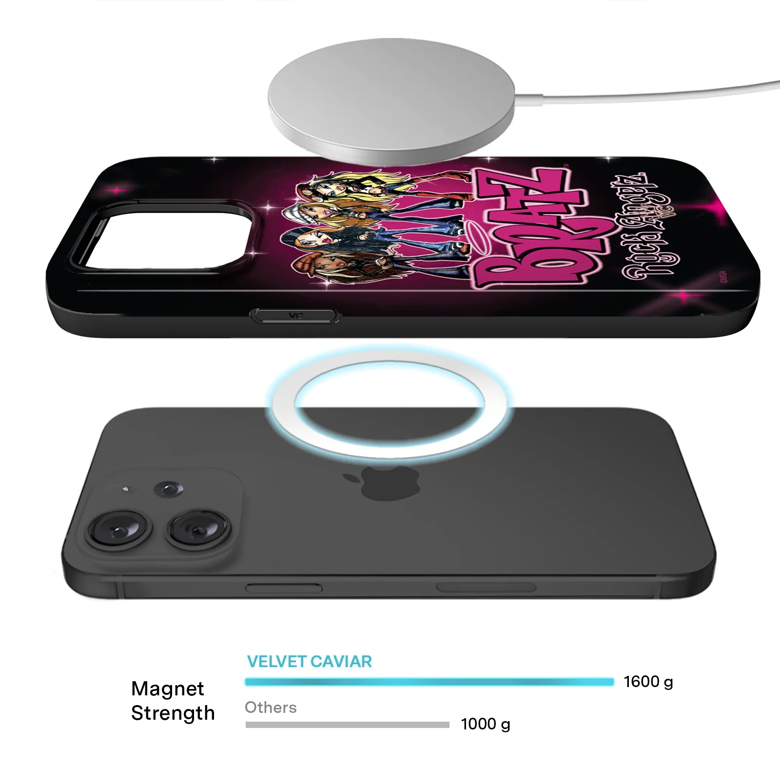 Bratz Rock Angelz Airbrush iPhone Case - Image 82