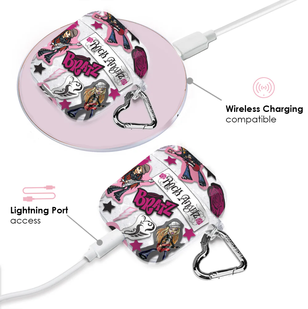 Bratz Rock Angelz Glitter AirPod Case - Image 4