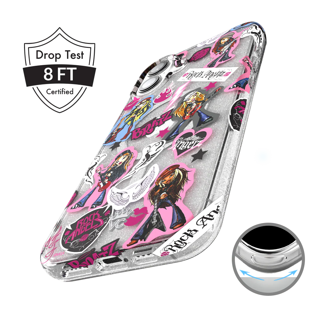 Bratz Rock Angelz Glitter iPhone Case - Image 100