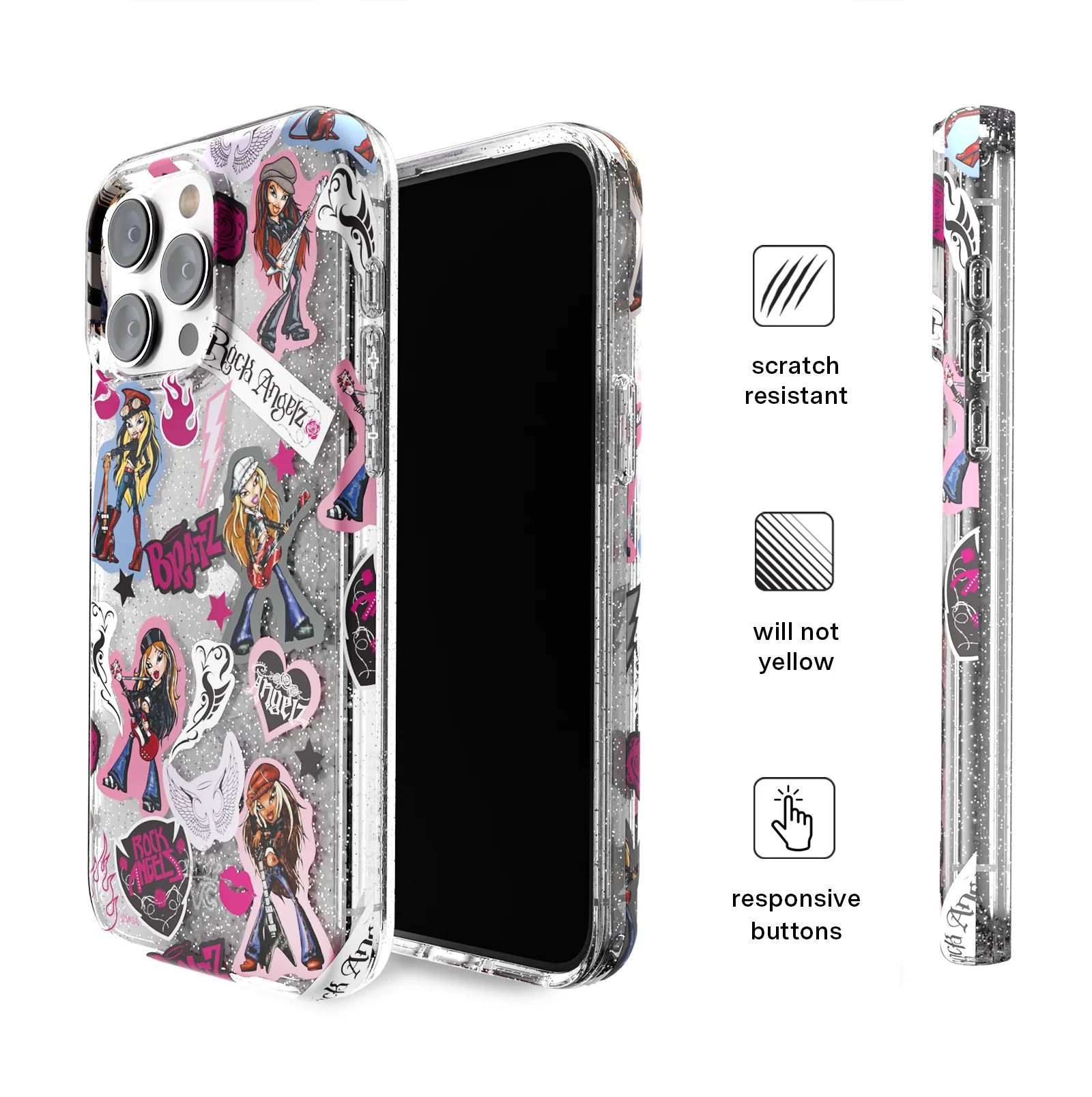 Bratz Rock Angelz Glitter iPhone Case - Image 12