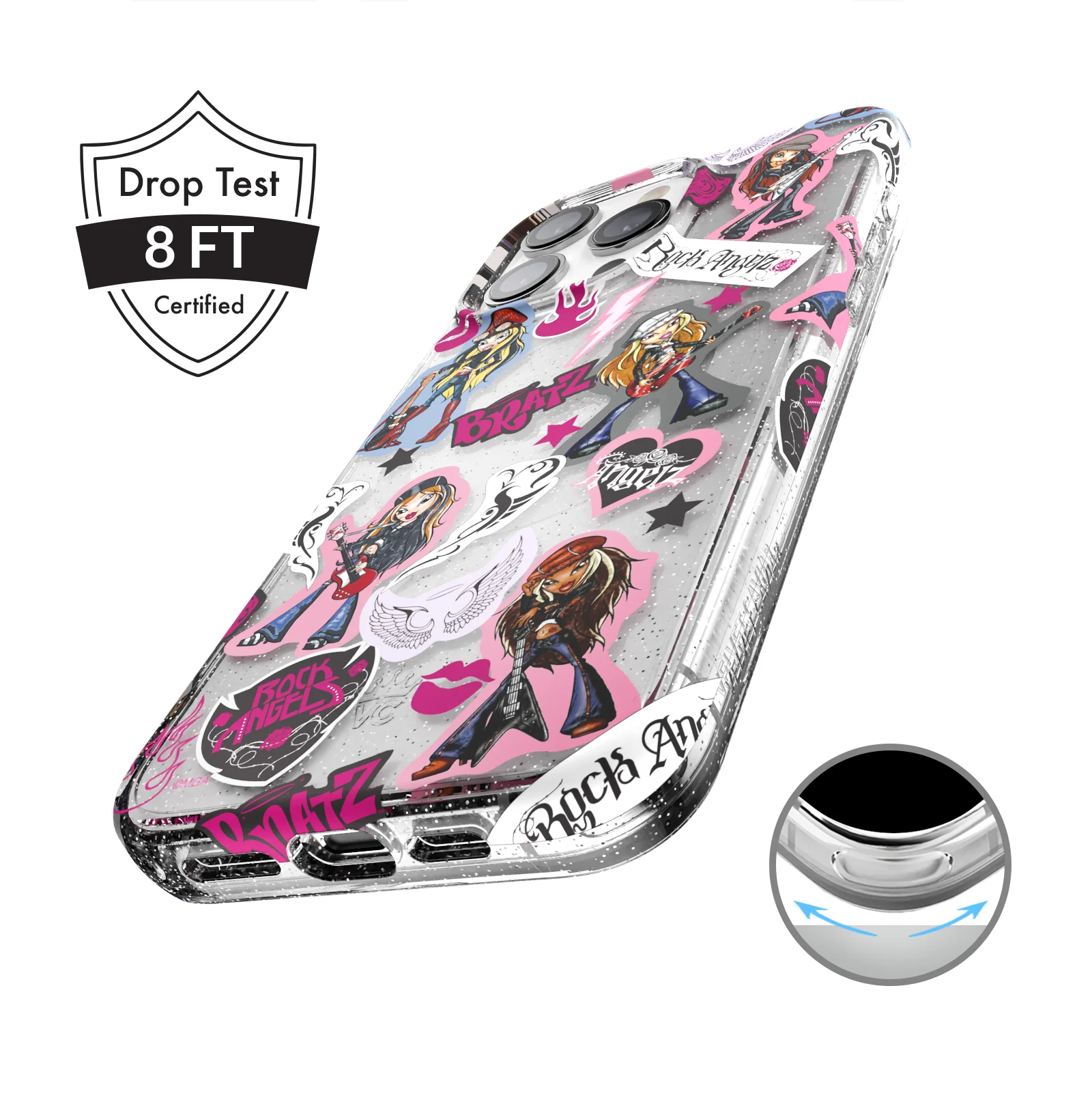 Bratz Rock Angelz Glitter iPhone Case - Image 47
