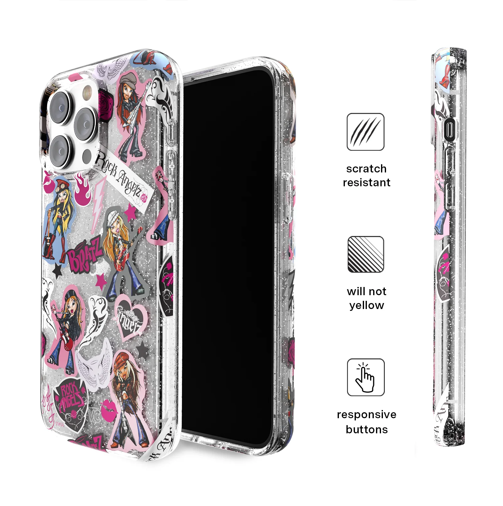 Bratz Rock Angelz Glitter iPhone Case - Image 72