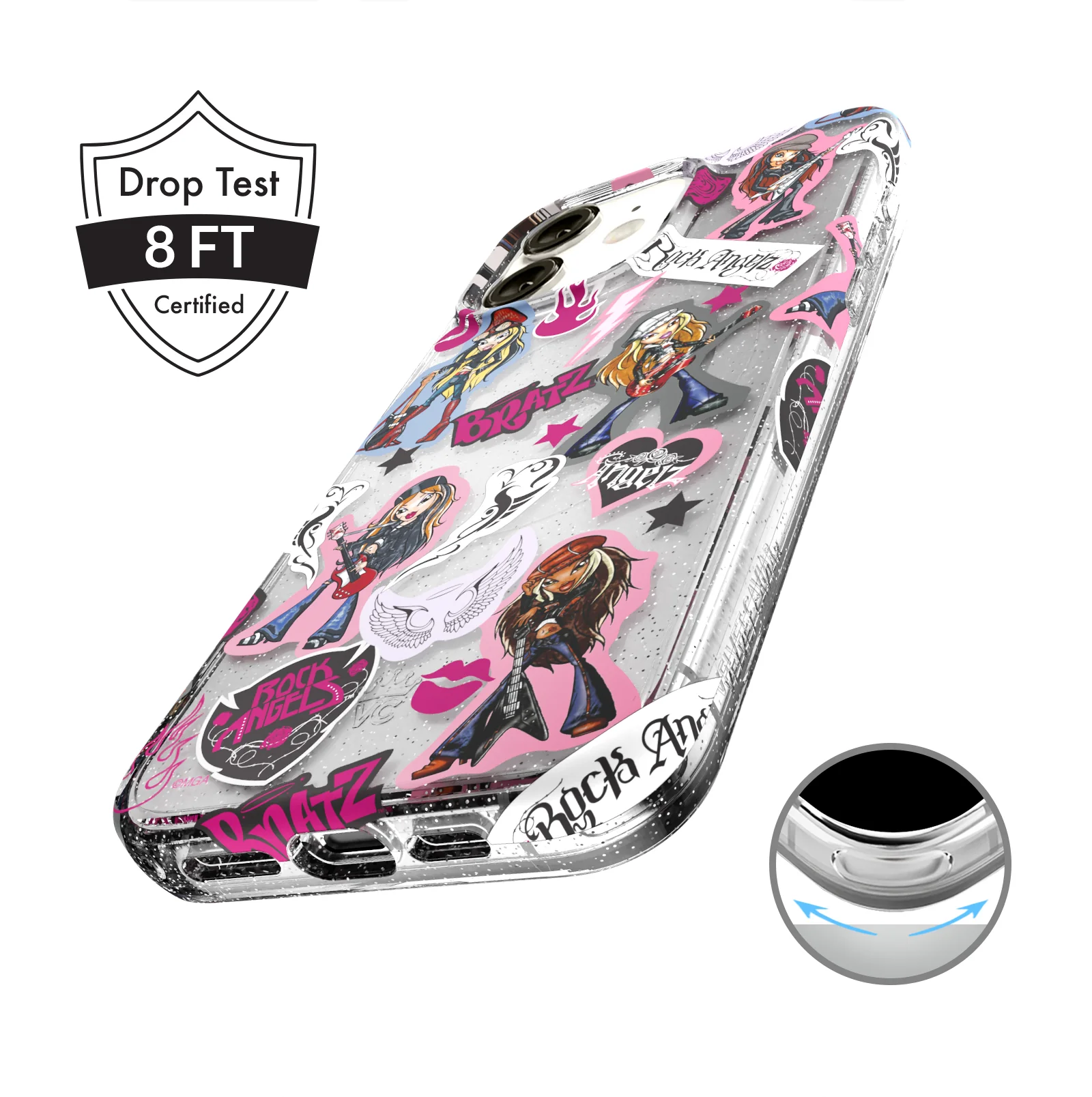 Bratz Rock Angelz Glitter iPhone Case - Image 83