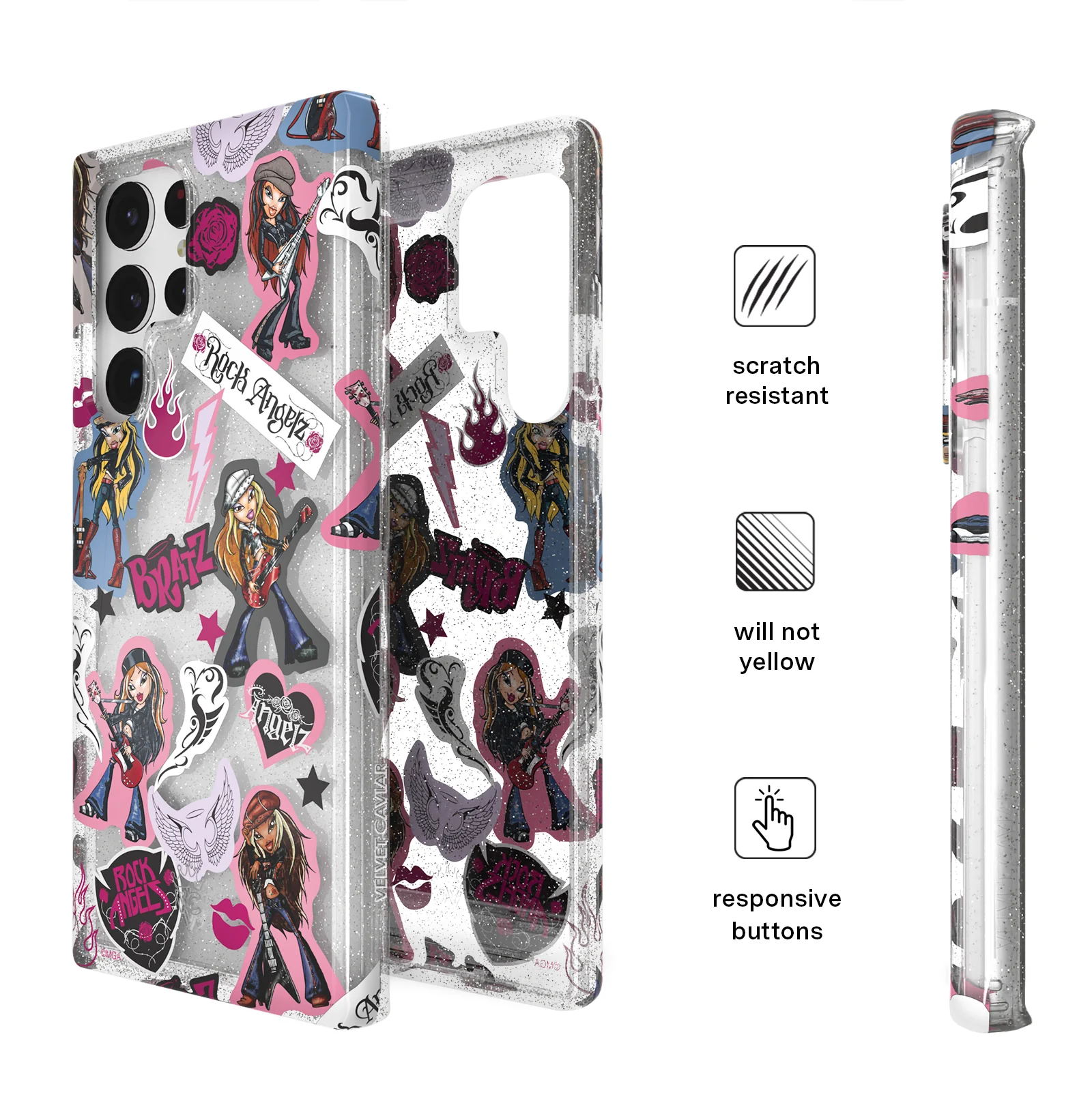Bratz Rock Angelz Glitter Samsung Case - Image 18