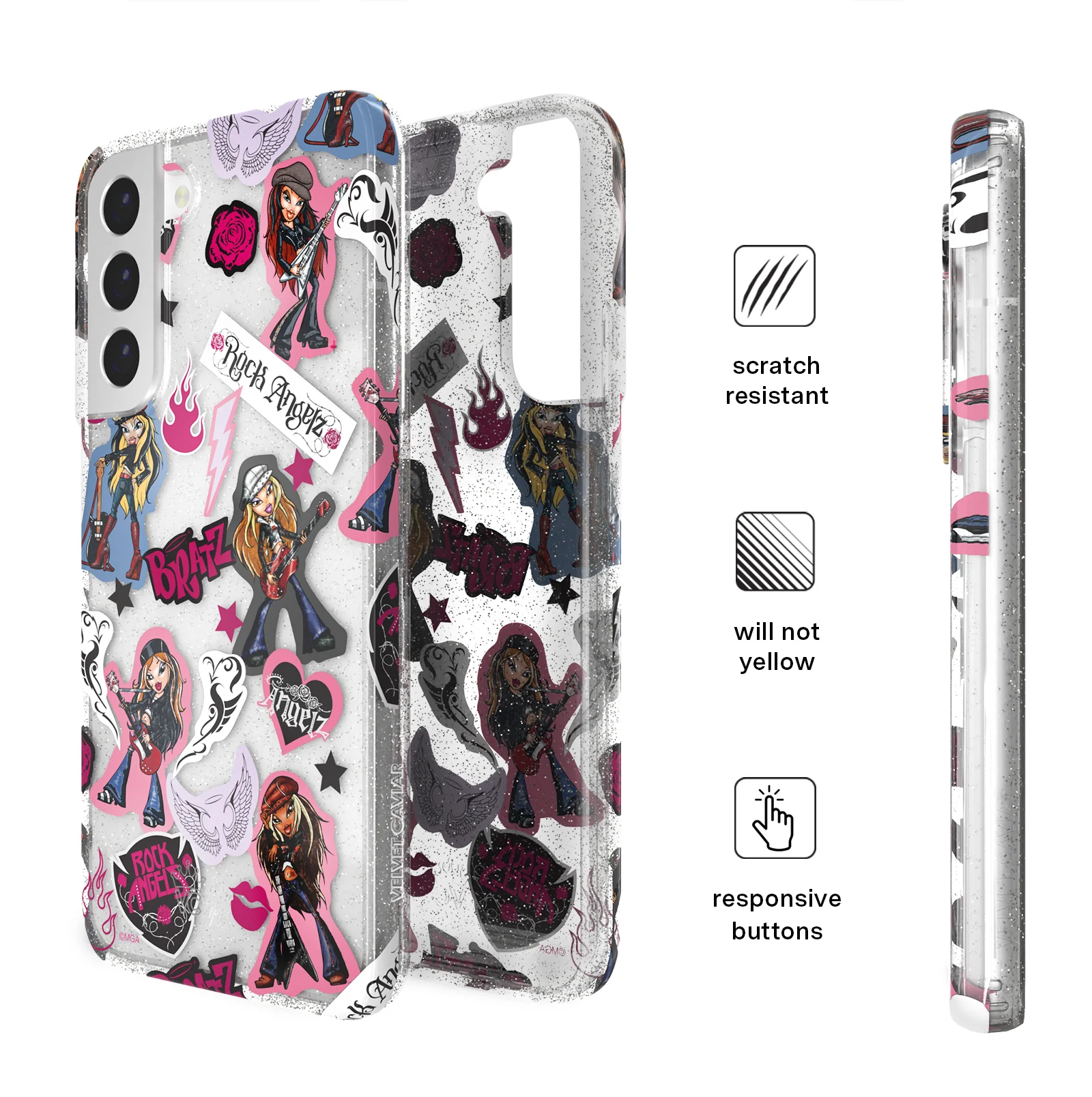 Bratz Rock Angelz Glitter Samsung Case - Image 24