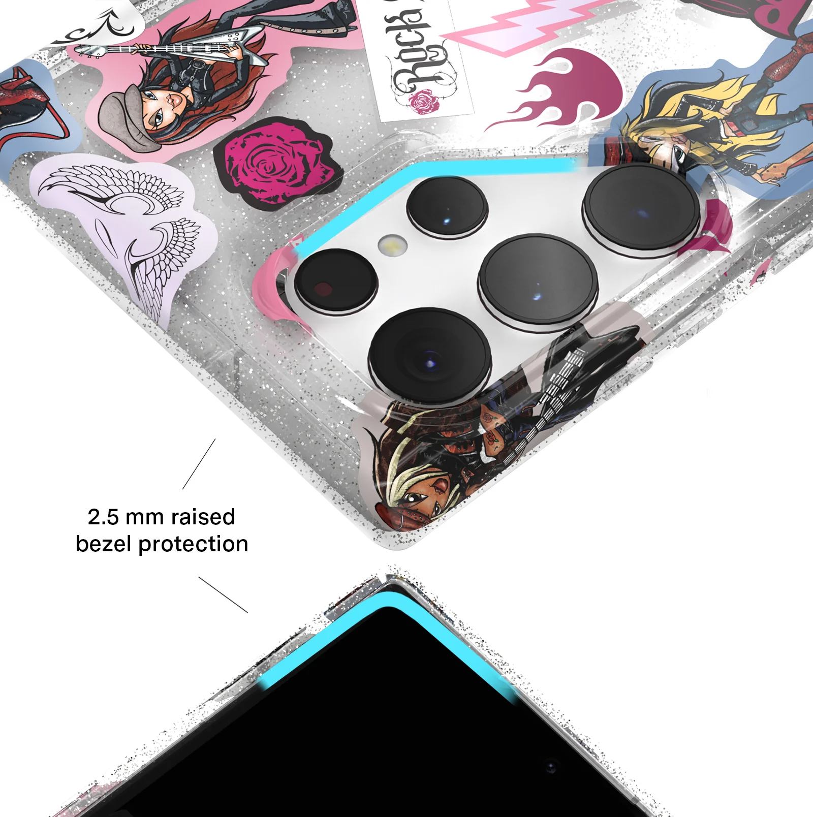 Bratz Rock Angelz Glitter Samsung Case - Image 33