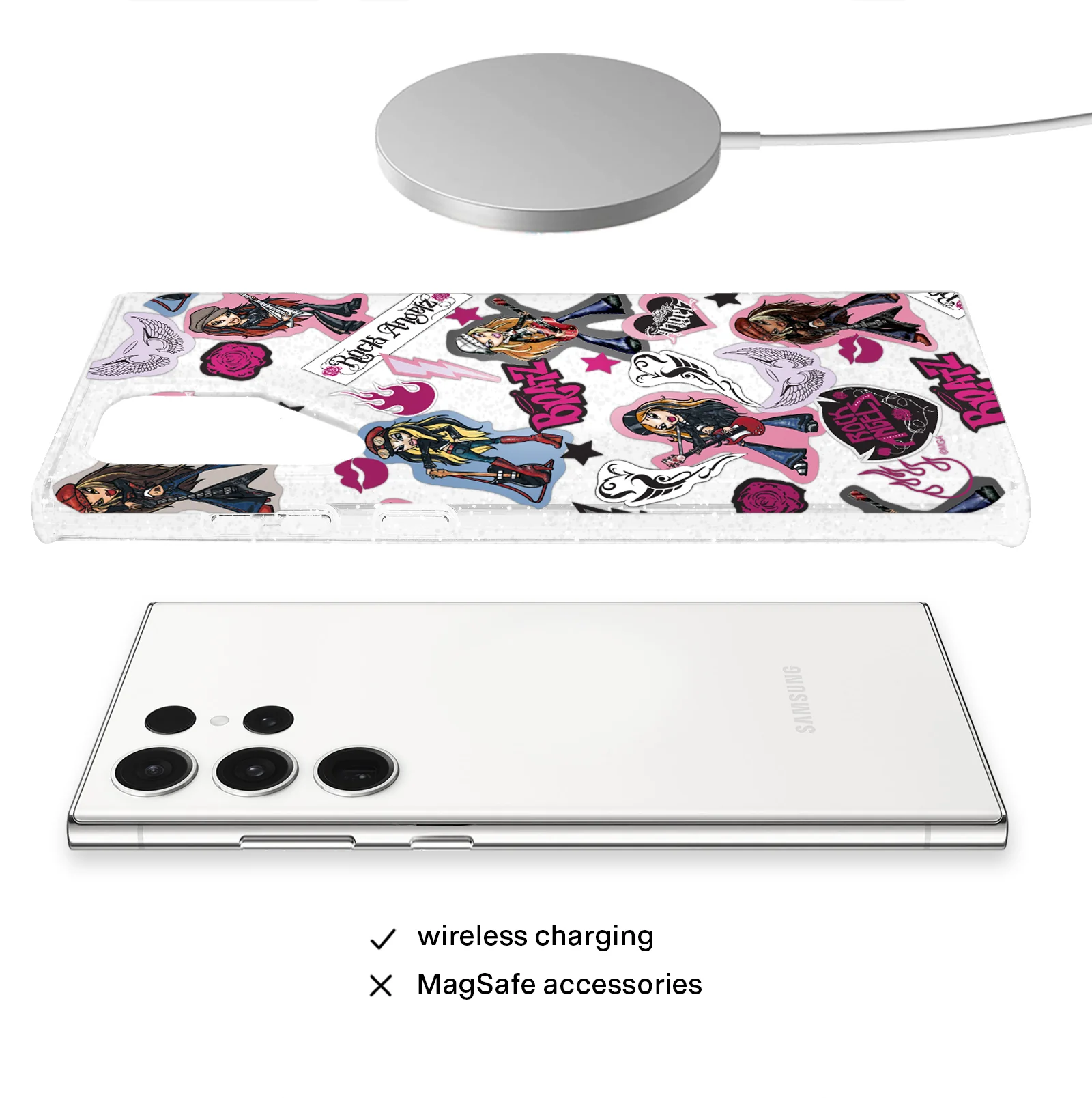 Bratz Rock Angelz Glitter Samsung Case - Image 34