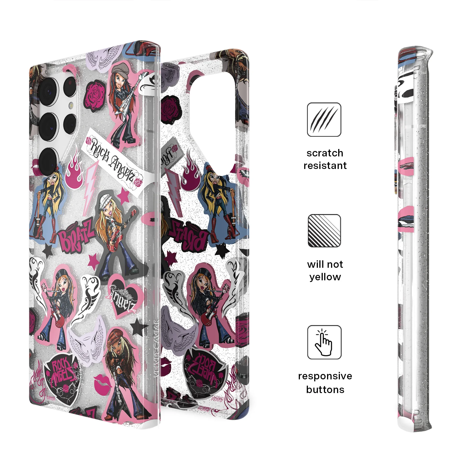 Bratz Rock Angelz Glitter Samsung Case - Image 36