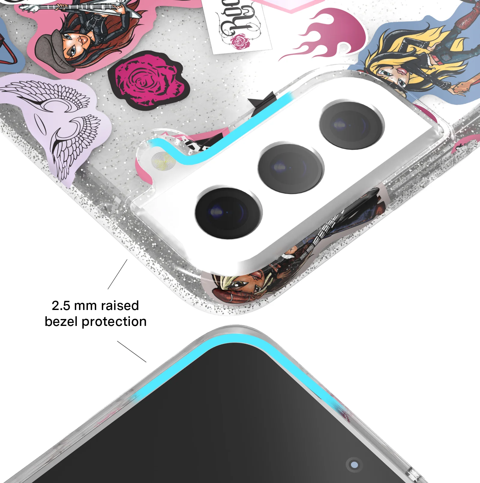 Bratz Rock Angelz Glitter Samsung Case - Image 45