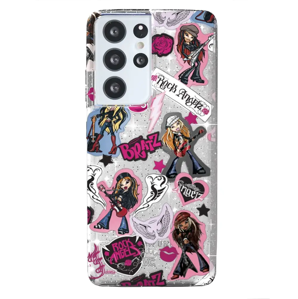Bratz Rock Angelz Glitter Samsung Case - Image 49