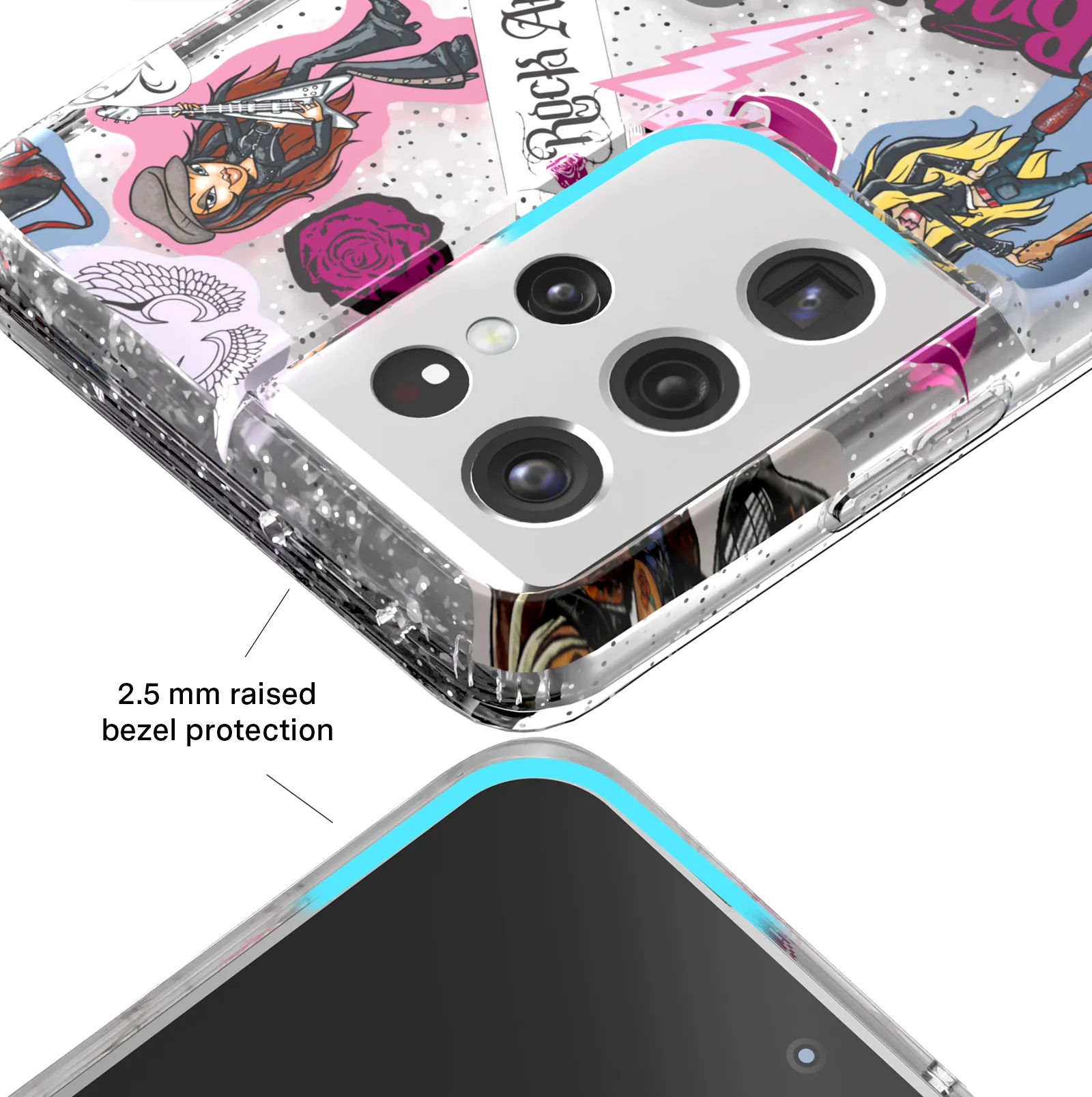 Bratz Rock Angelz Glitter Samsung Case - Image 51