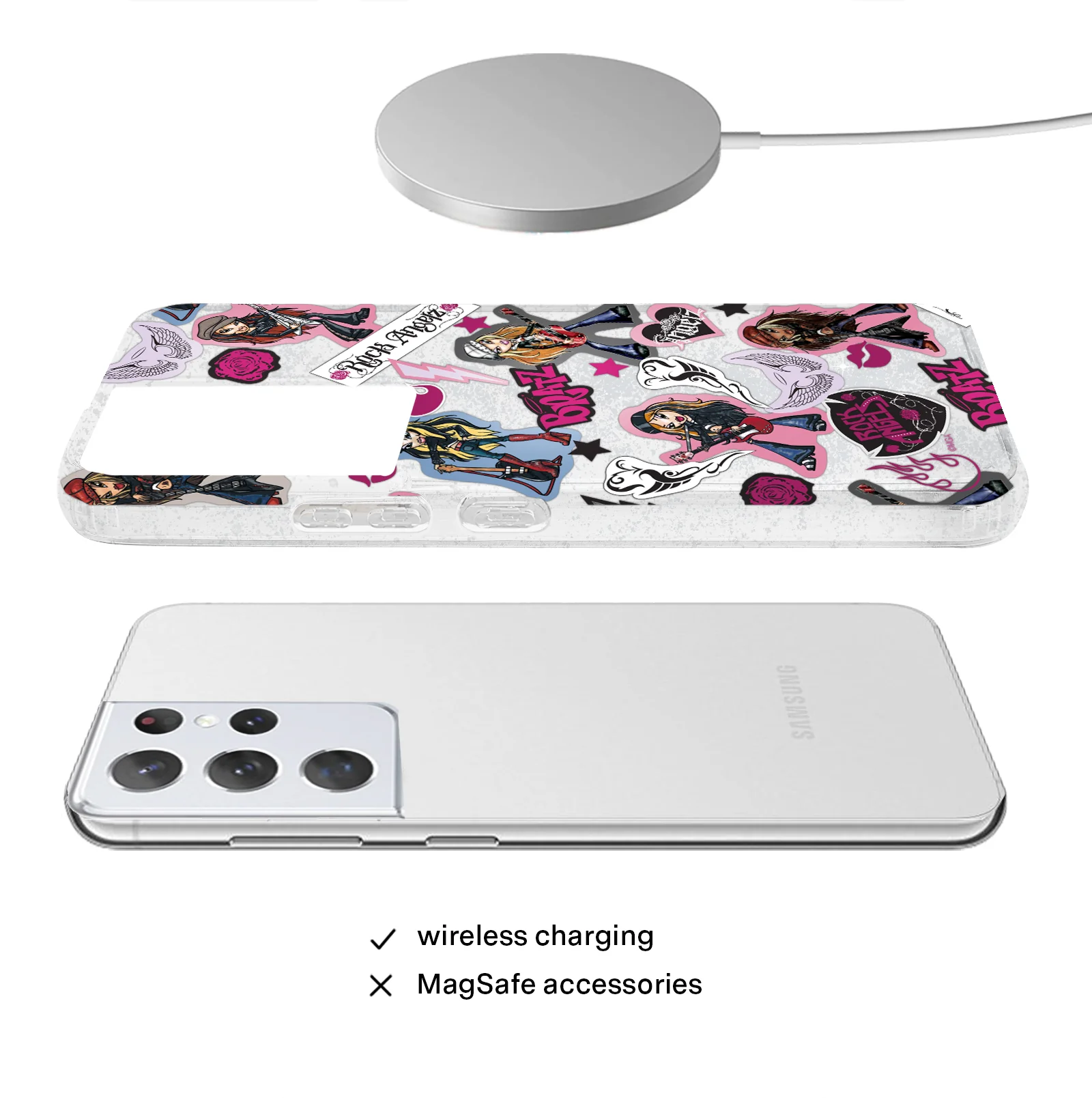 Bratz Rock Angelz Glitter Samsung Case - Image 52