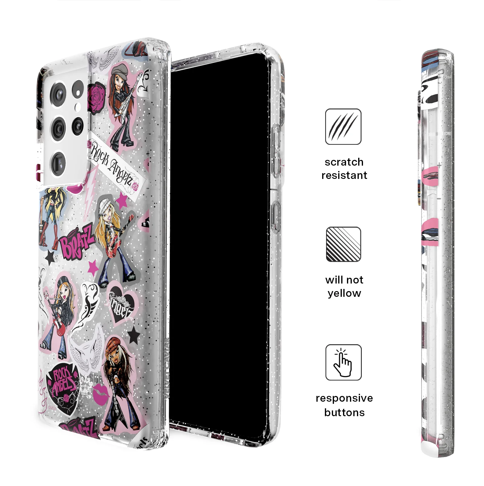 Bratz Rock Angelz Glitter Samsung Case - Image 54
