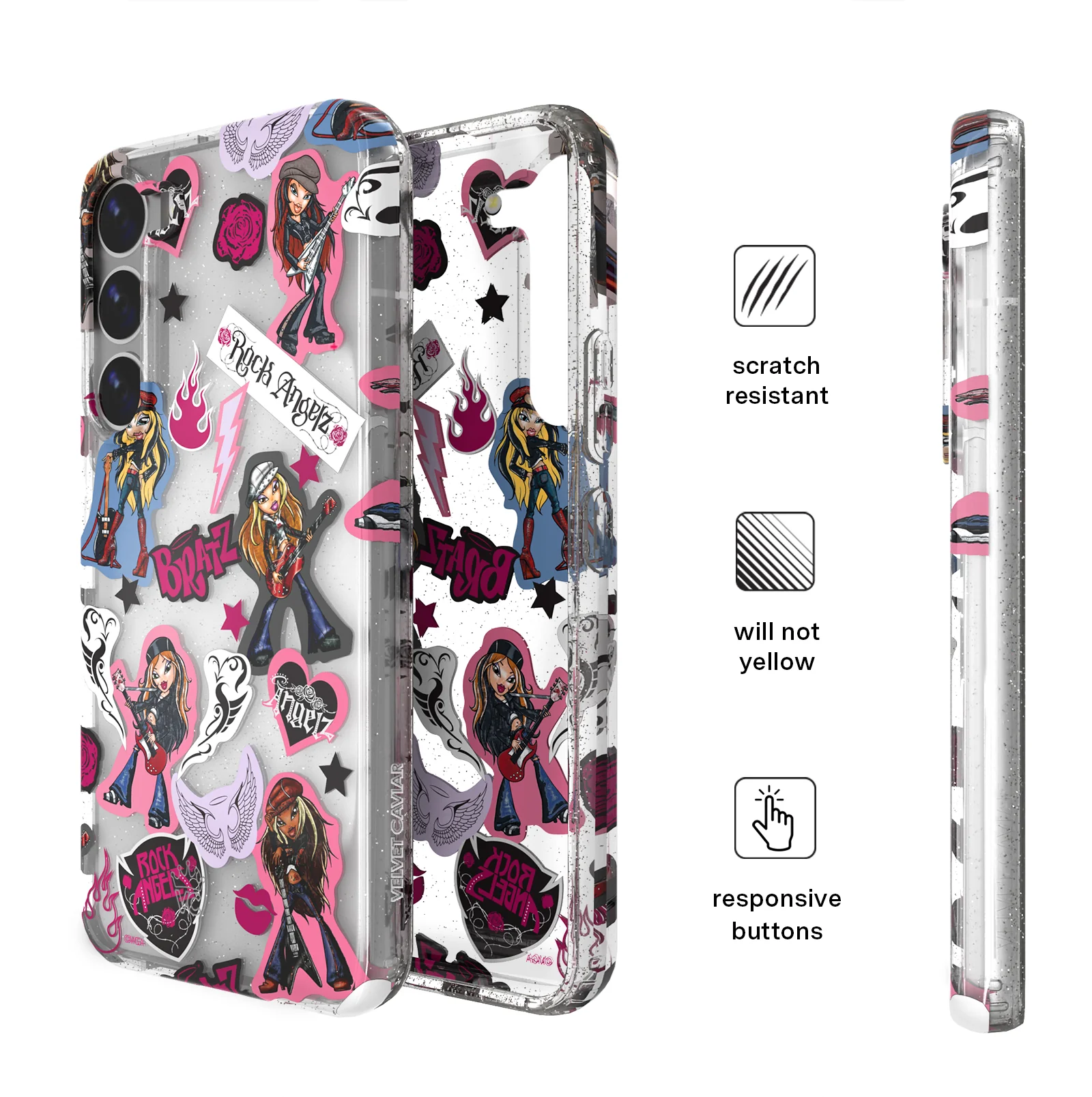 Bratz Rock Angelz Glitter Samsung Case - Image 6