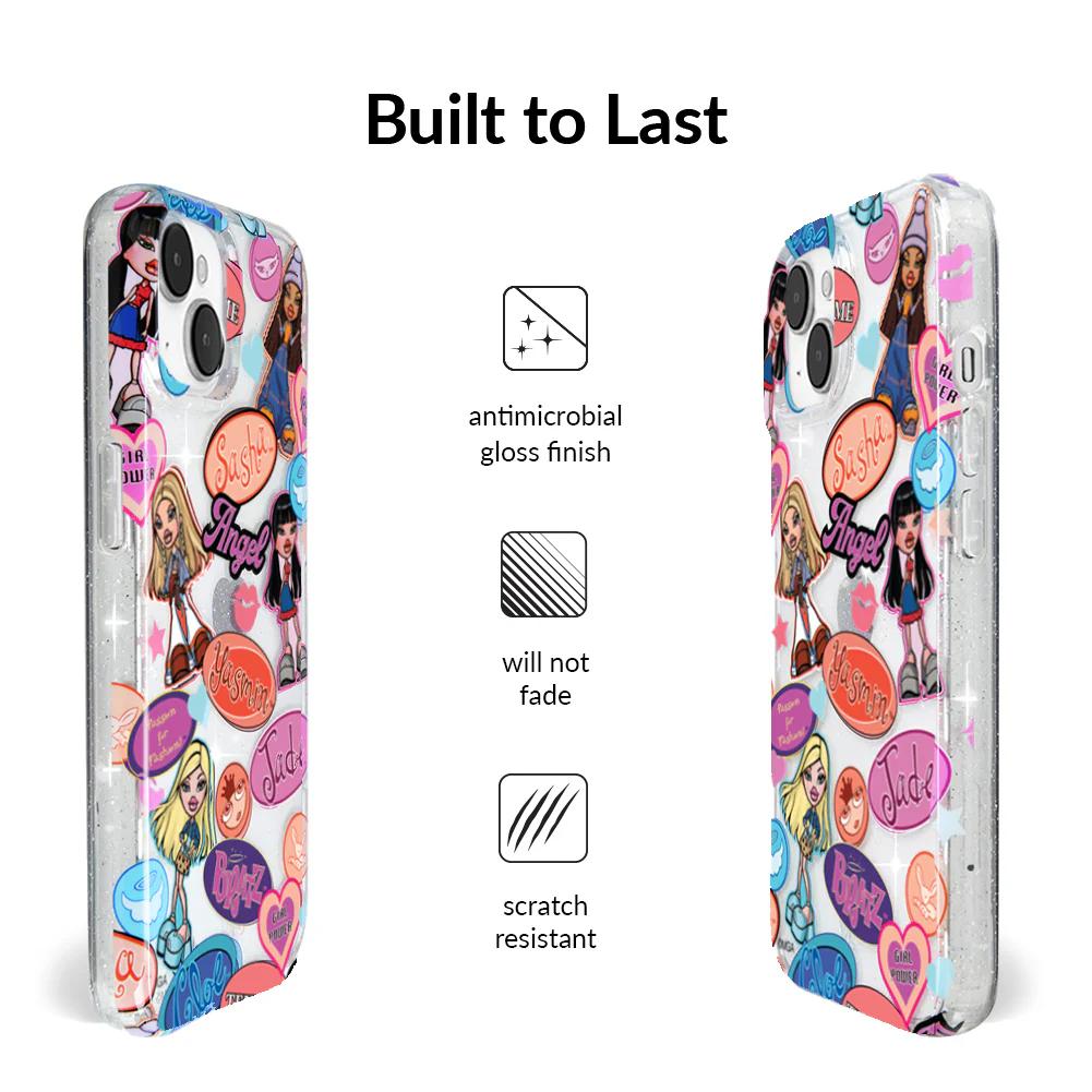 Bratz Pack Glitter iPhone Case - Image 11