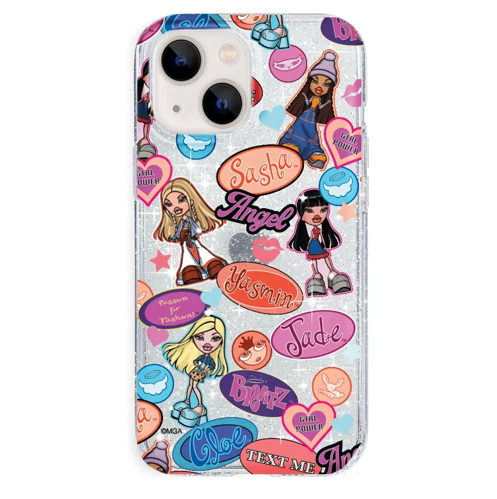 Bratz Pack Glitter iPhone Case - Image 25