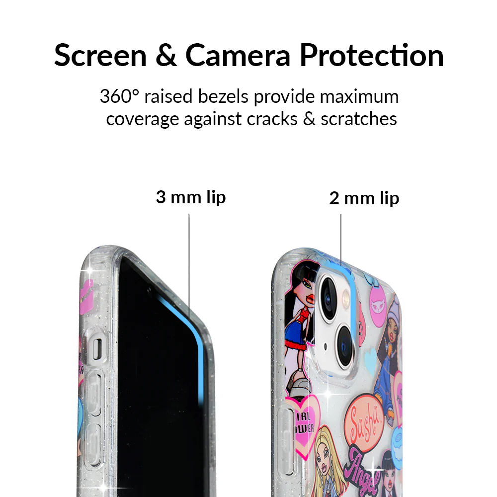 Bratz Pack Glitter iPhone Case - Image 33