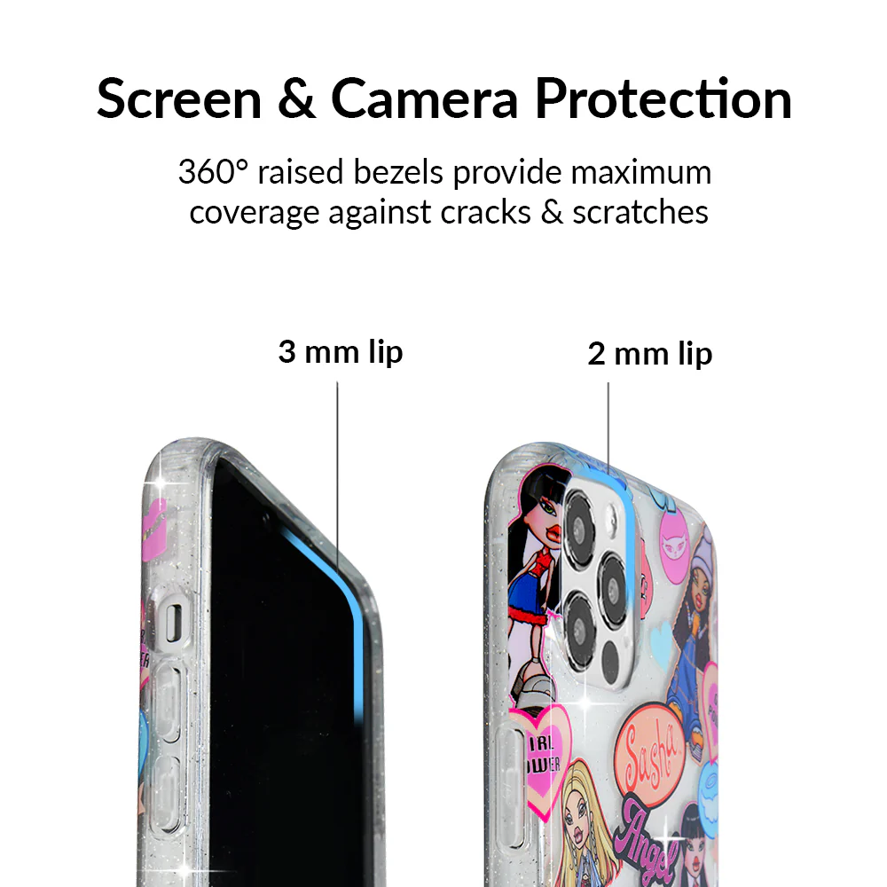 Bratz Pack Glitter iPhone Case - Image 39