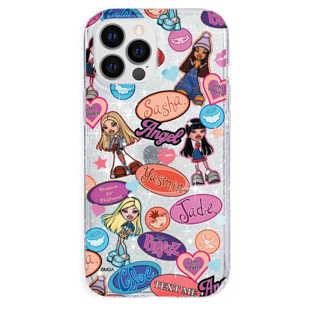 Bratz Pack Glitter iPhone Case - Image 43