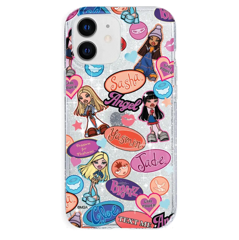 Bratz Pack Glitter iPhone Case - Image 49