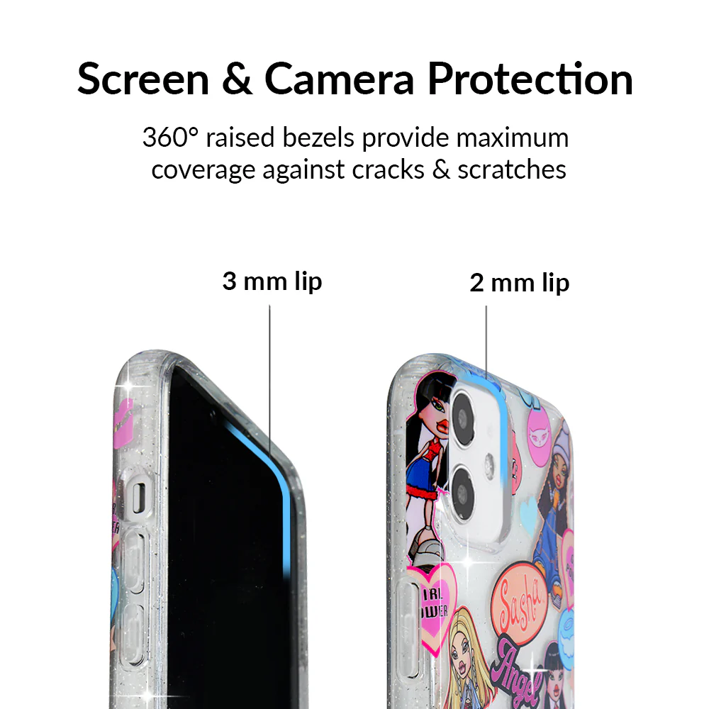 Bratz Pack Glitter iPhone Case - Image 57