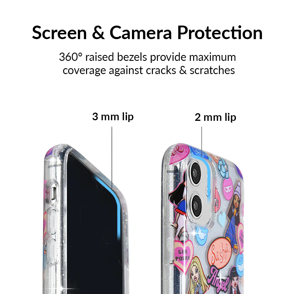 Bratz Pack Glitter iPhone Case - Image 75