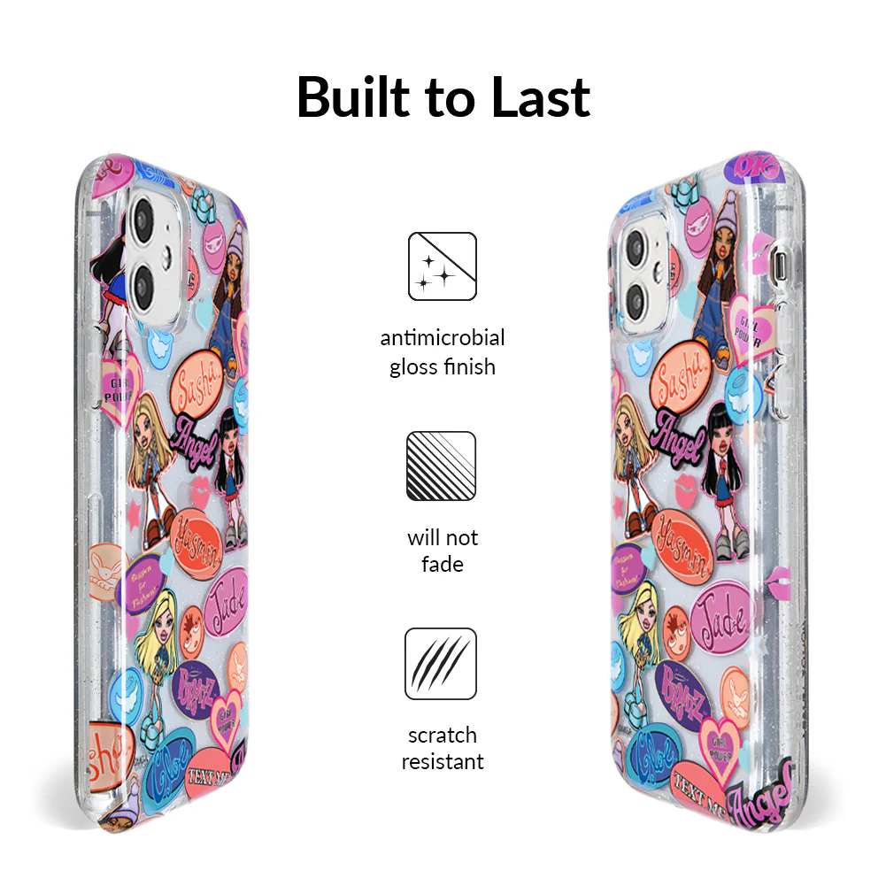 Bratz Pack Glitter iPhone Case - Image 77