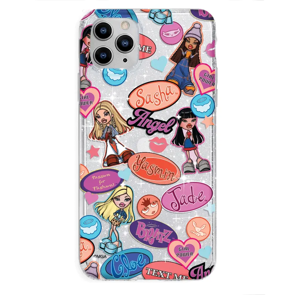 Bratz Pack Glitter iPhone Case - Image 79