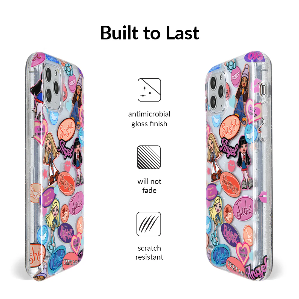 Bratz Pack Glitter iPhone Case - Image 89